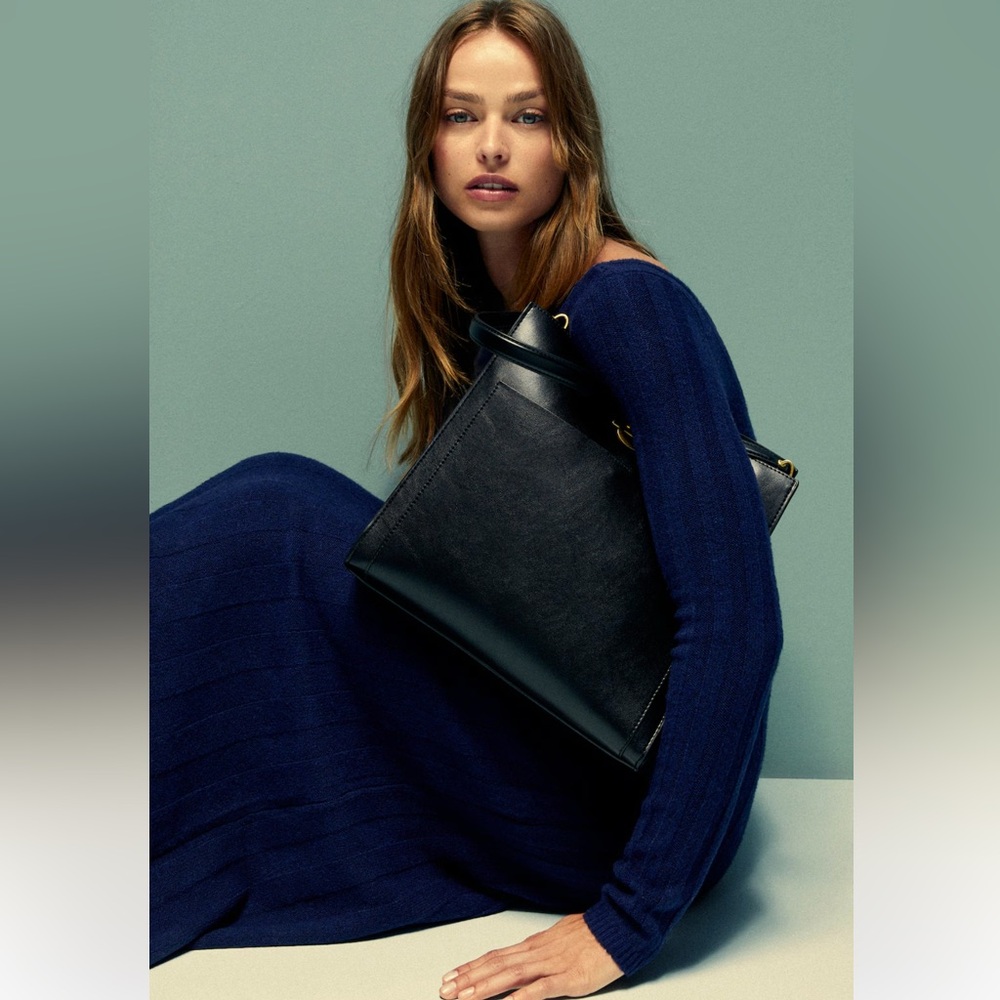 MANGO 🖤 Pocket Shopper Bag - Picture 11 of 12